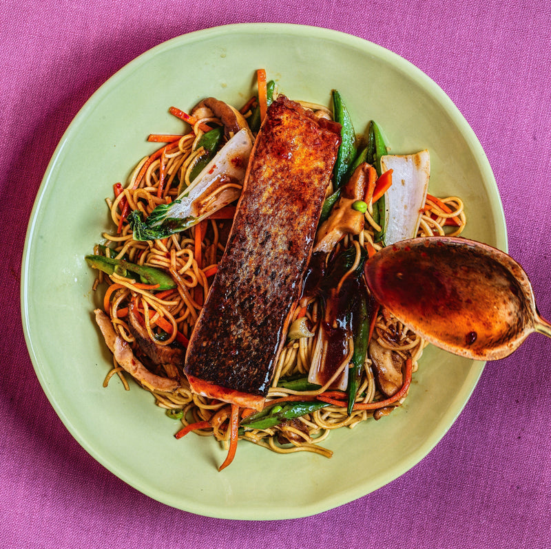 Sweet and Spicy Salmon