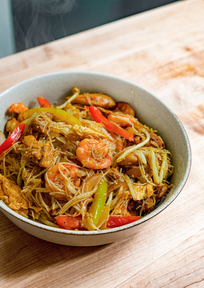 Fried Singapore noodles